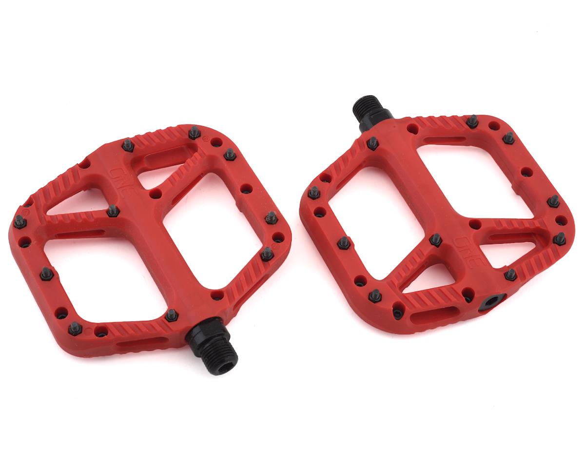 OneUp Components Comp Platform Pedals (Red) (9/16") (L)